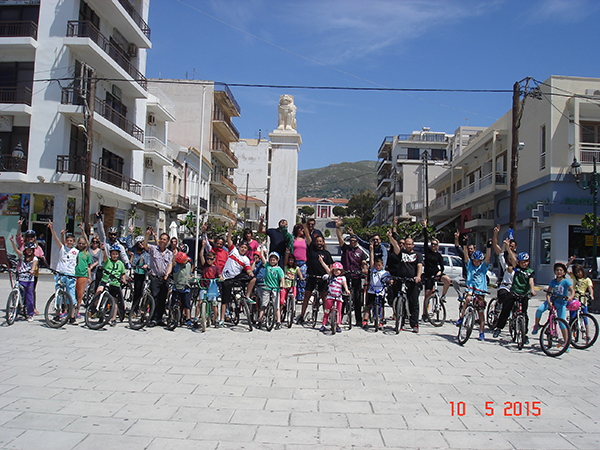 Πανελλαδική ποδηλατοπορεία 2015 Κάρυστος