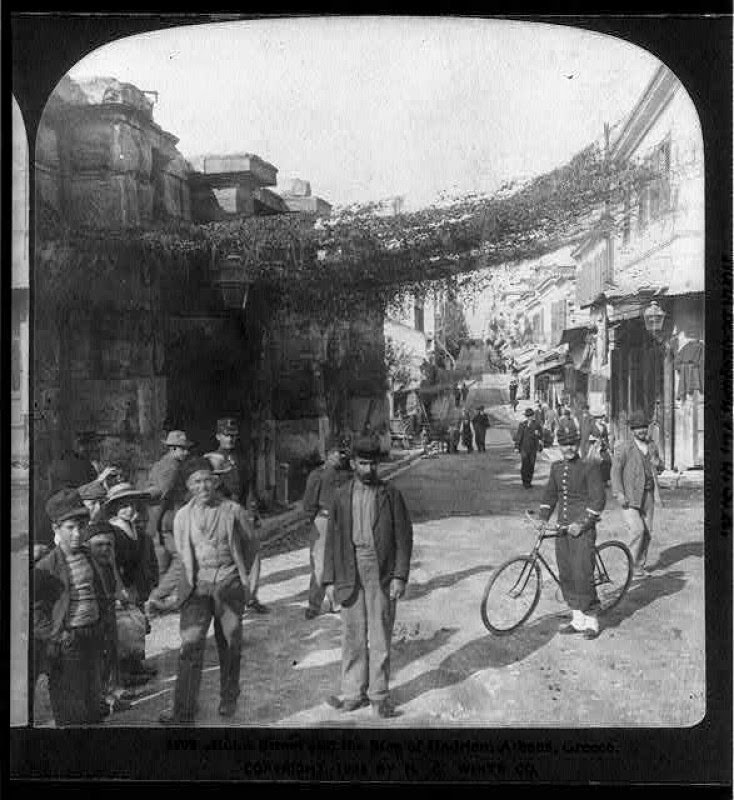 Φωτογραφίες με ποδηλάτες μιαςάλλης εποχής